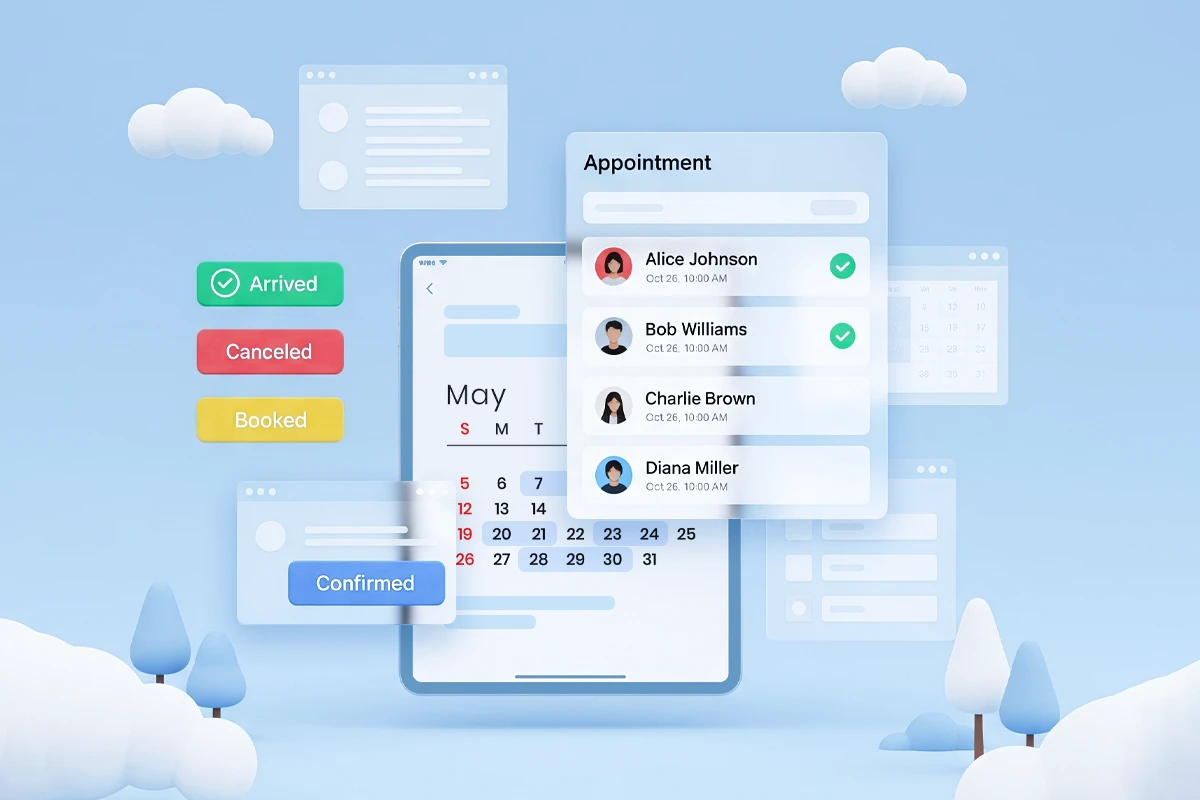 Appointment States in Practice Management Software